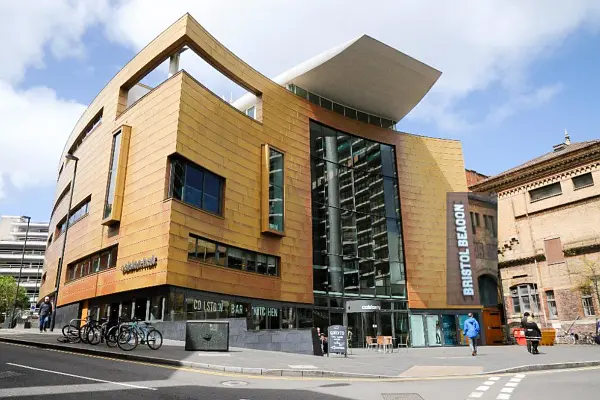 Exterior of the Colston Hall Bristol Beacon Concert Hall