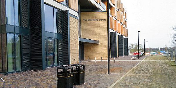 Exterior of the Clay Farm Community Centre in Cambridge