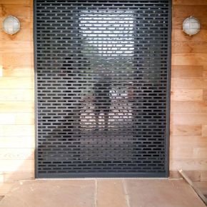 closed roller shutter