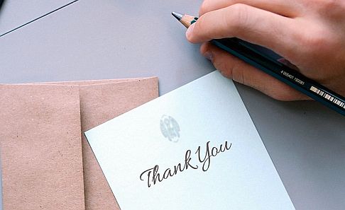 Thank you note